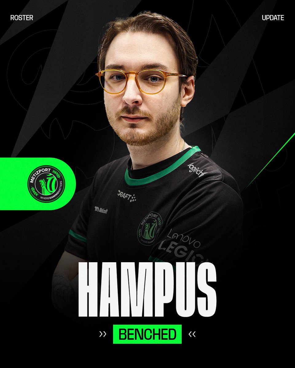 Hampus ‘hampus’ Poser Benched on Metizport