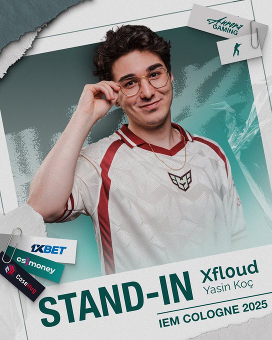 xfl0ud to stand in for XANTARES at IEM Cologne