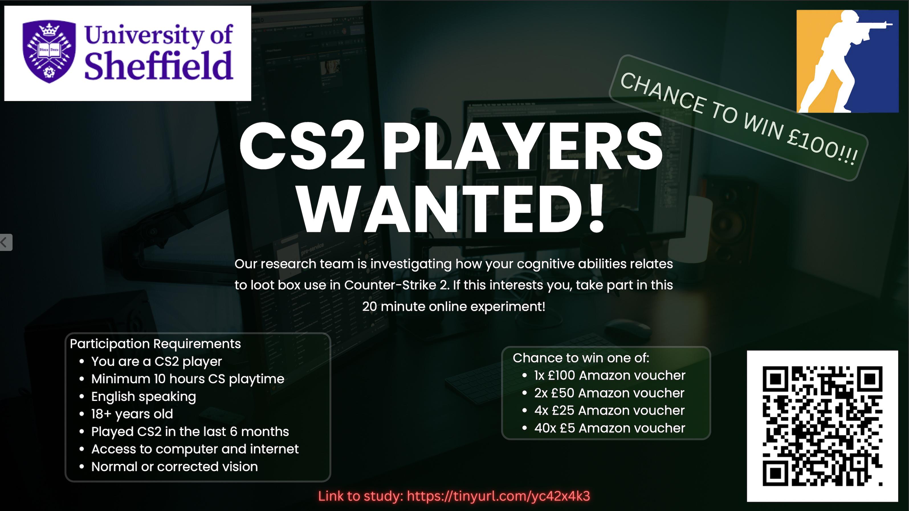 University of Sheffield look to YOU for Case Unboxings!