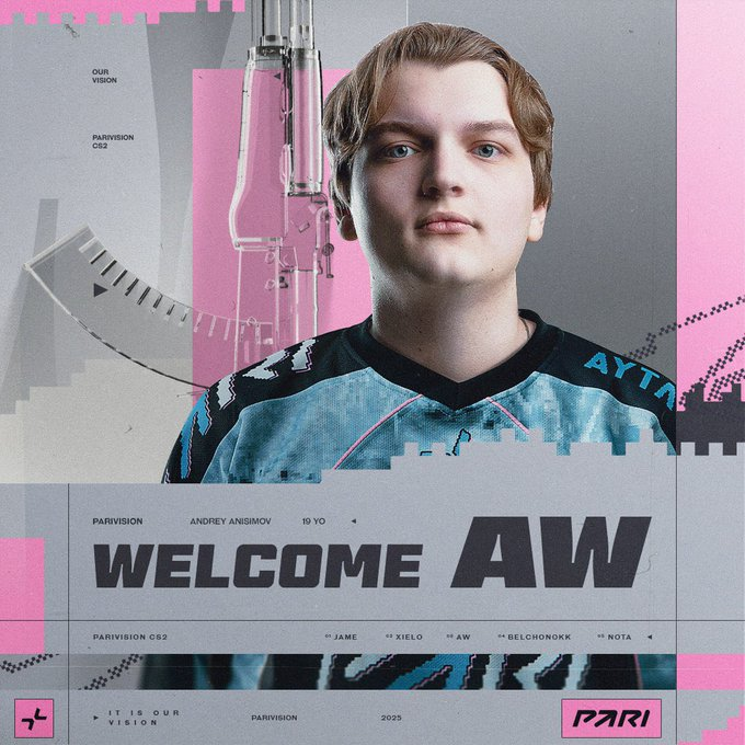 PARIVISION bench Qikert and sign AW