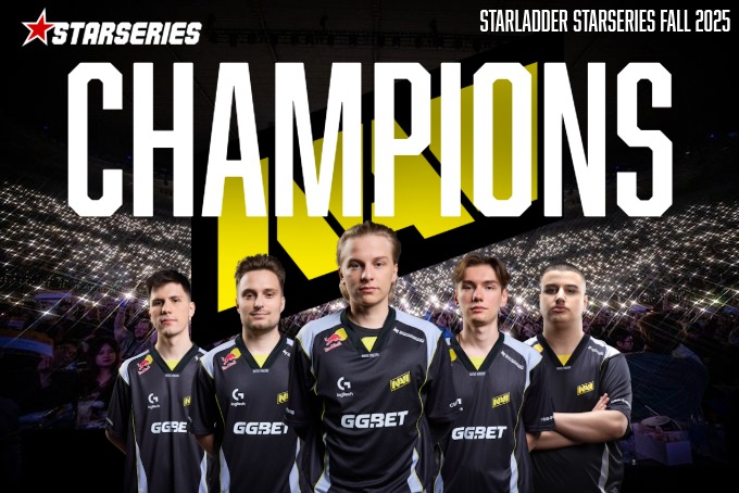 Na’Vi Lift StarLadder StarSeries Fall 2025 Trophy